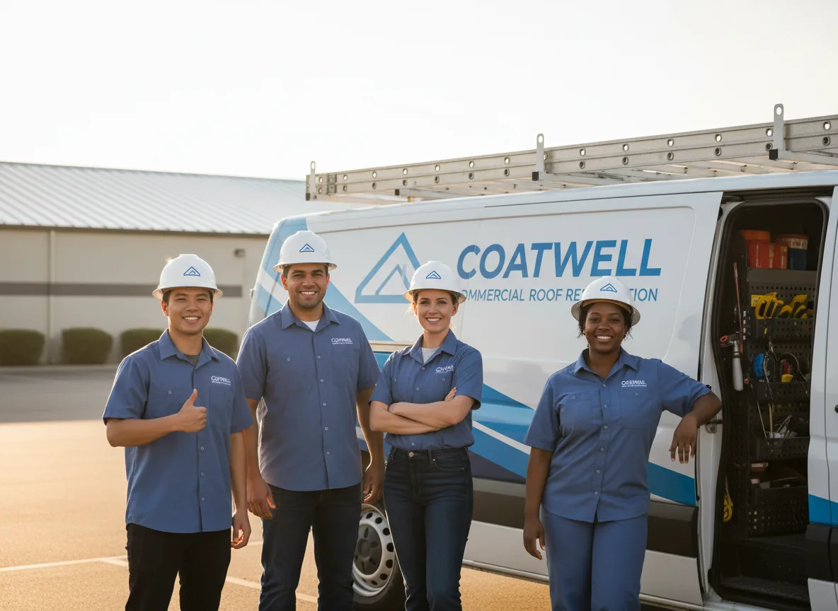 Commercial roof coating company in Isabella, OK